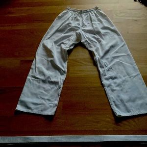 Taekwondo bottom plus belt size 5 cotton+polyester NO TOP